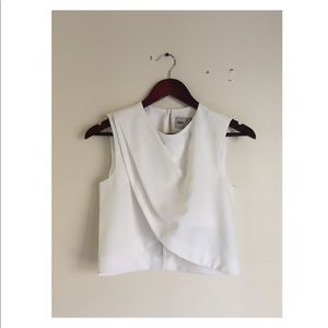 ASOS Pleated and Wrap Shell Top - US 4