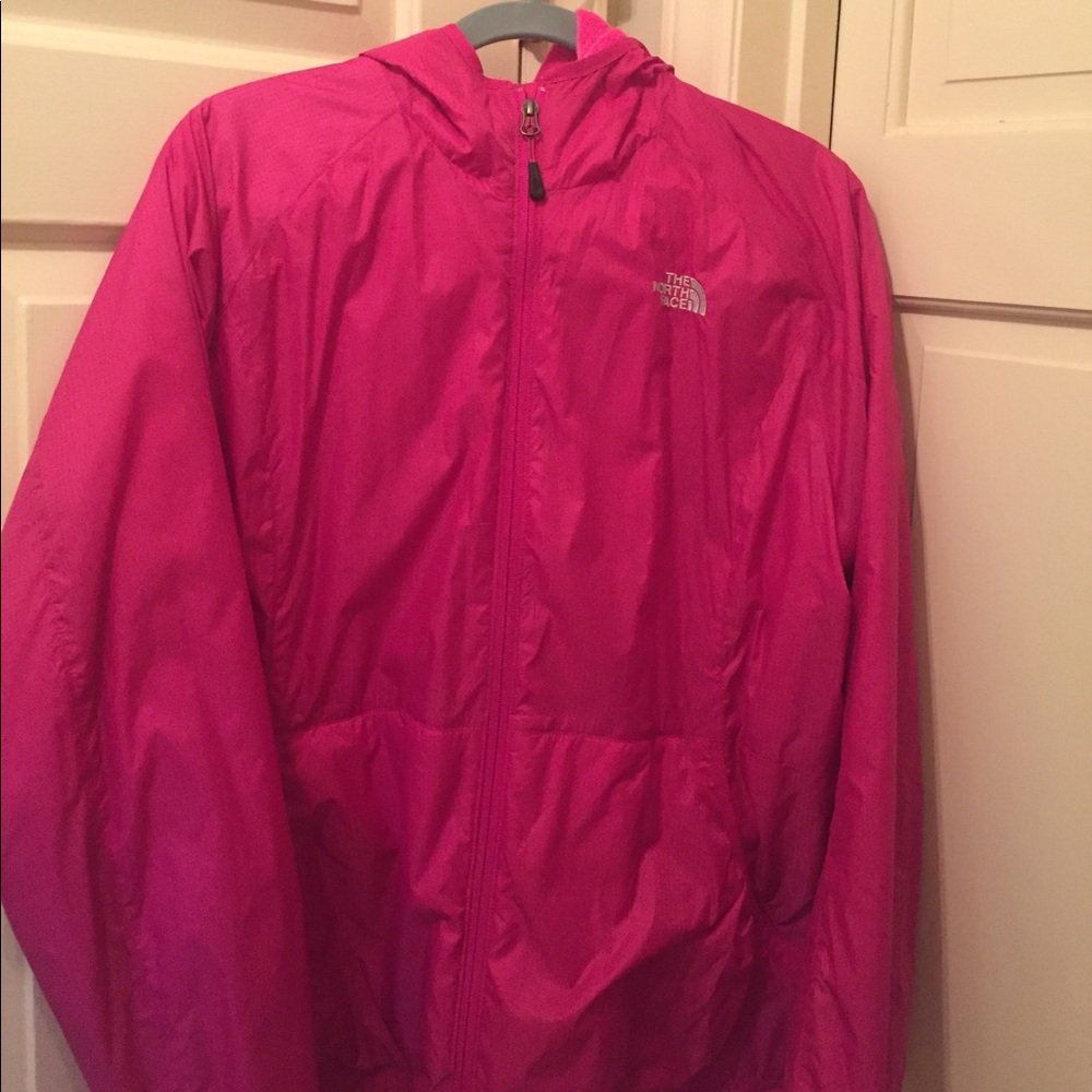 The North Face raincoat
