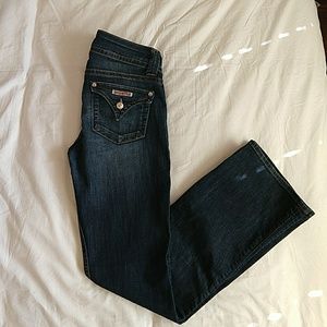 Hudson signature petite boot cut jeans