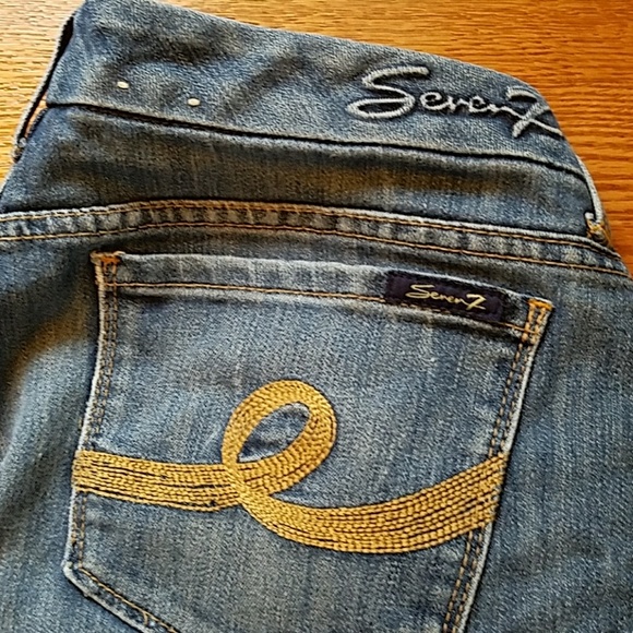 7 boot cut jeans - Picture 2 of 4