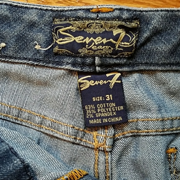 7 boot cut jeans - Picture 4 of 4