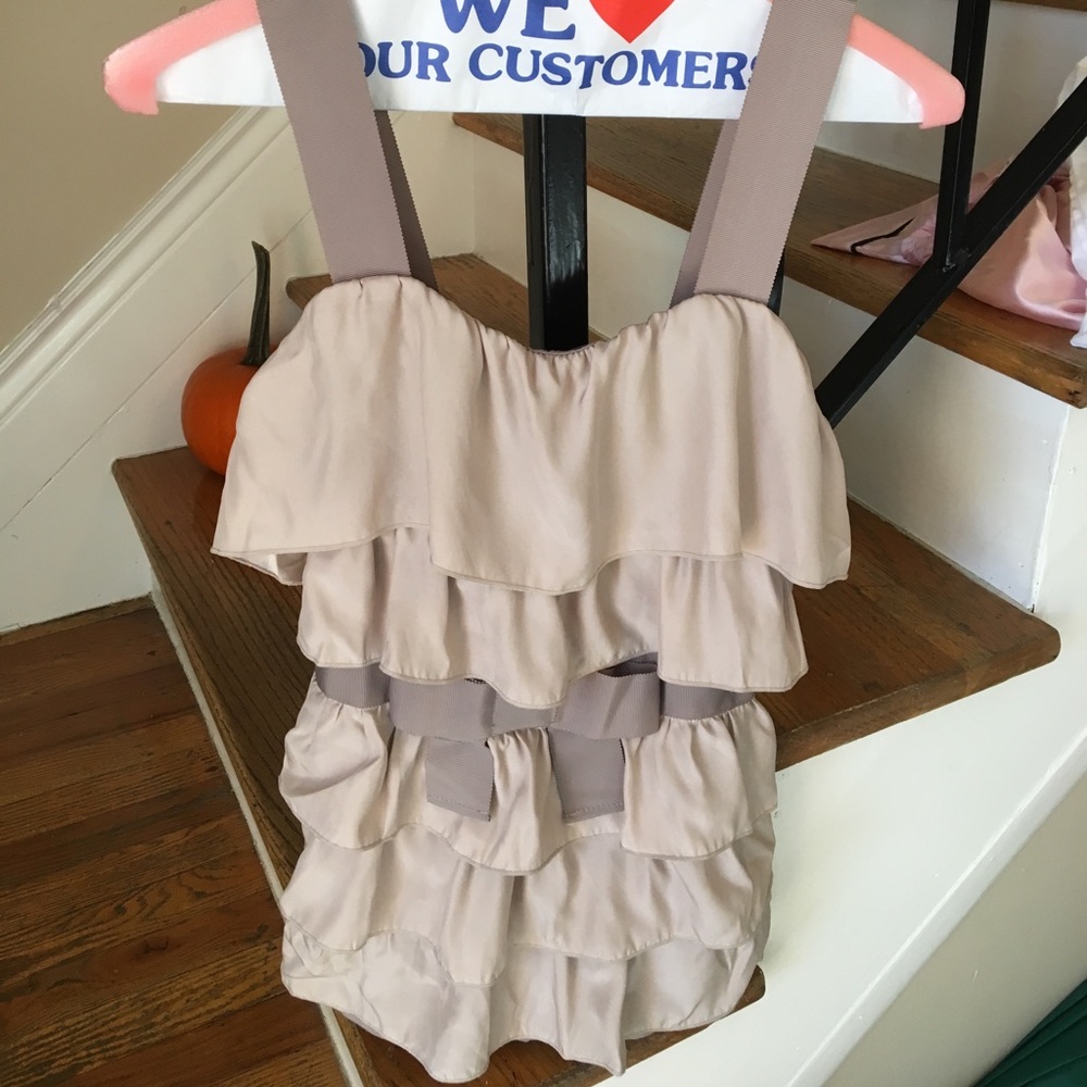 Anthropologie Ruffle Top