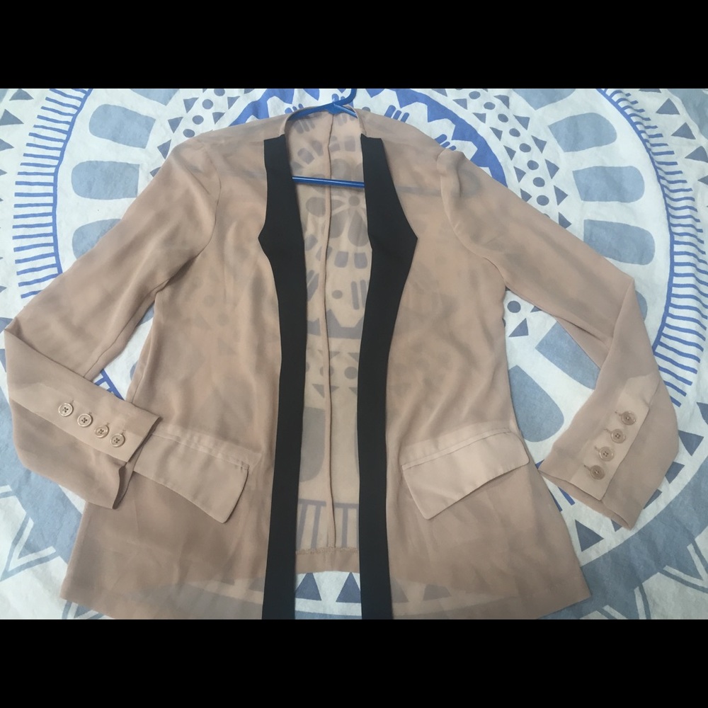 Ann Taylor Loft sheer cardigan