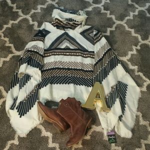 Poncho by Jade Jackets & Coats - Poncho Poncho by Jade Jackets & Coats - Poncho