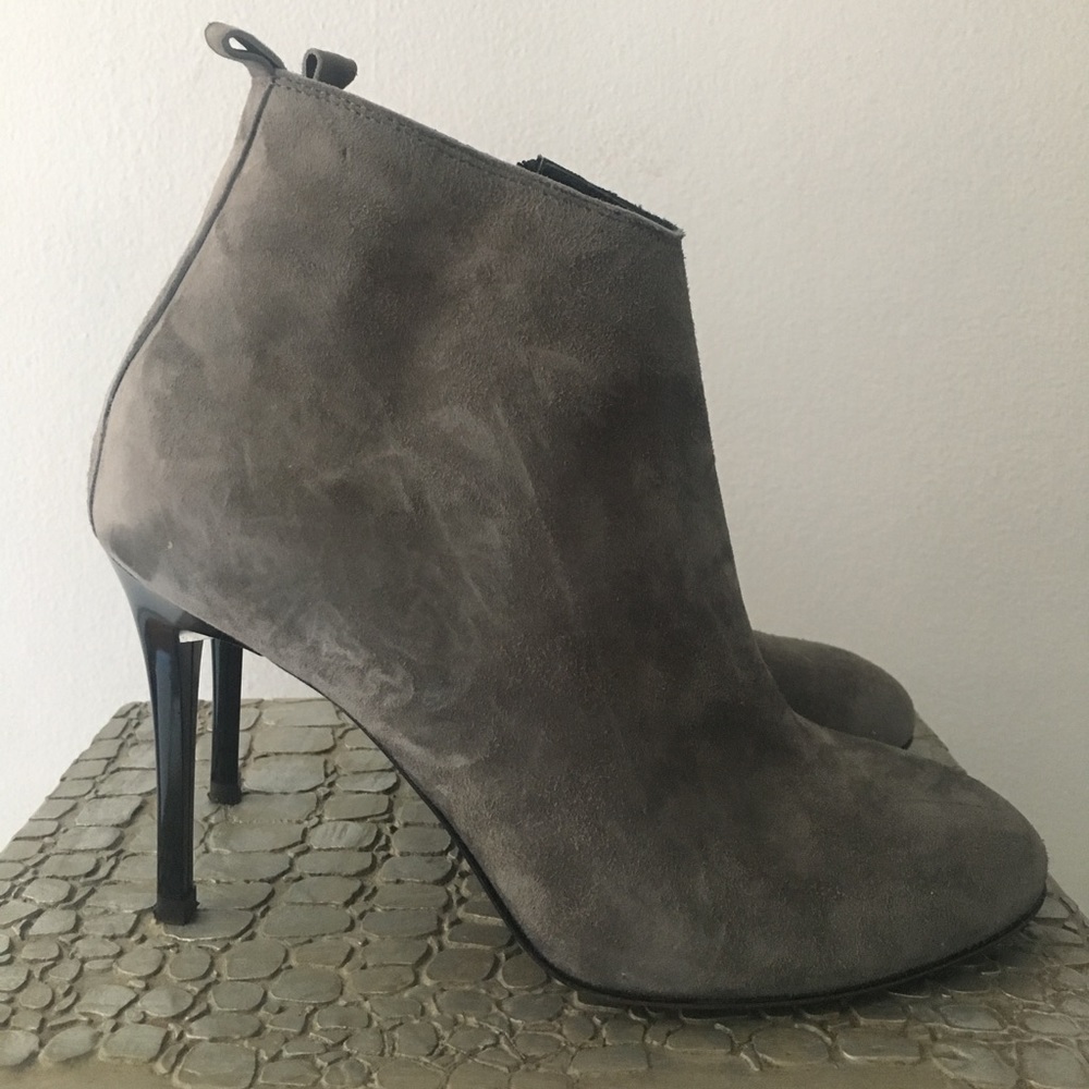 Dénouéé Suede Ankle Booties