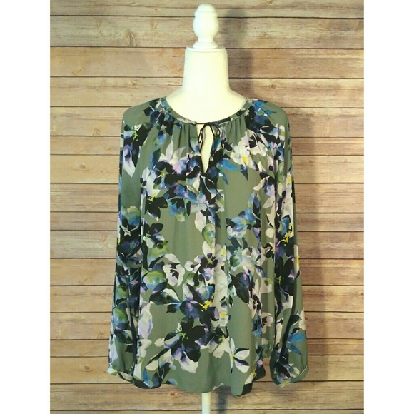 vera wang tunic tops