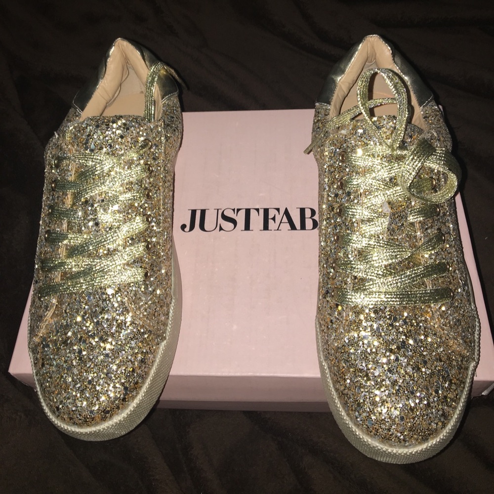 Justfab - glitter sneakers