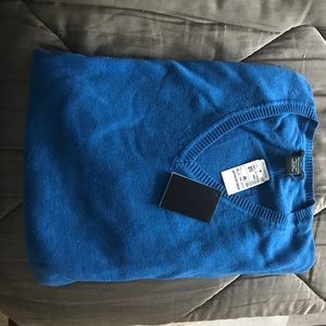 Mens’ Sweater Vest, Light Blue