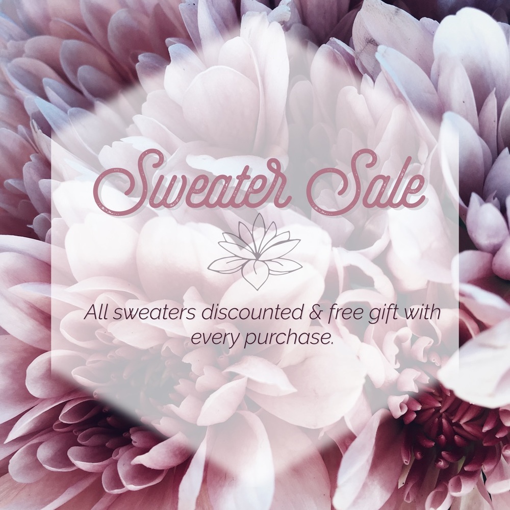 🍂 Sweater sale! Check my closet 🍂