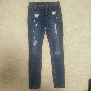Distressed jeans from Express