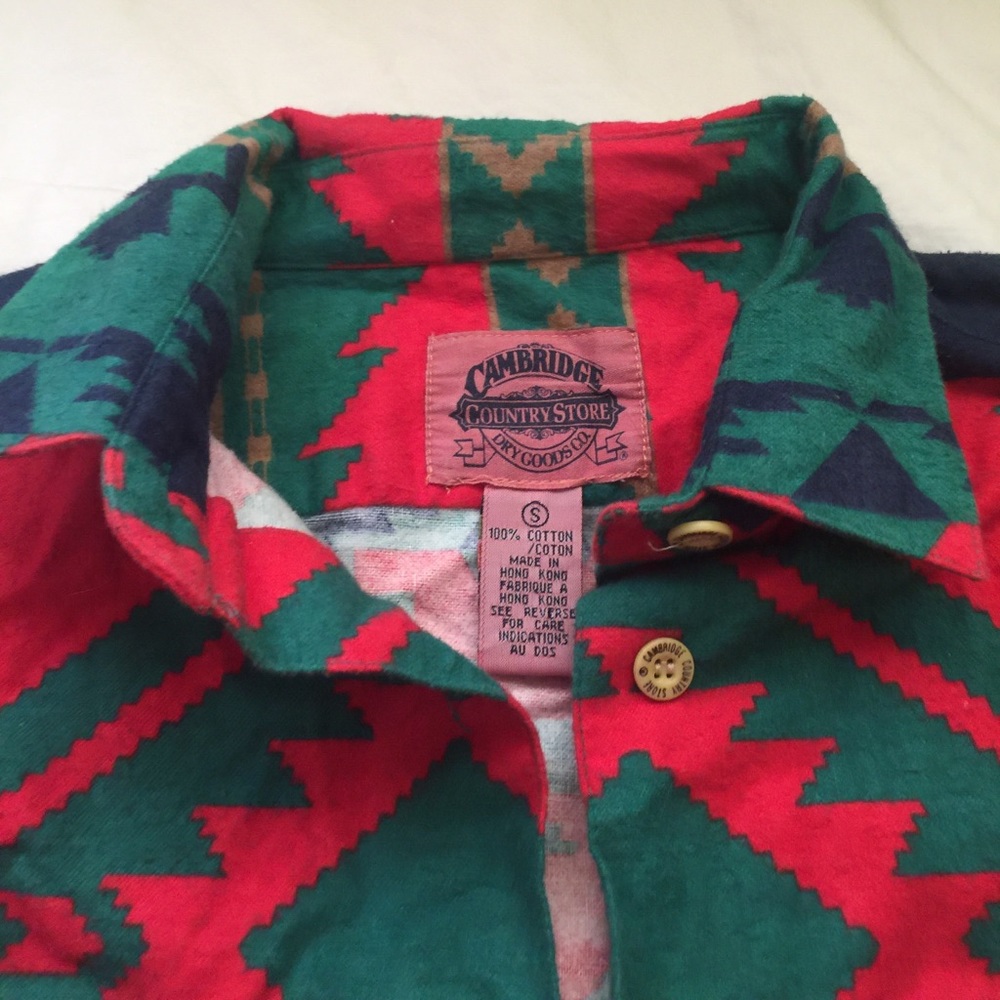 Christmas Vintage Flannel