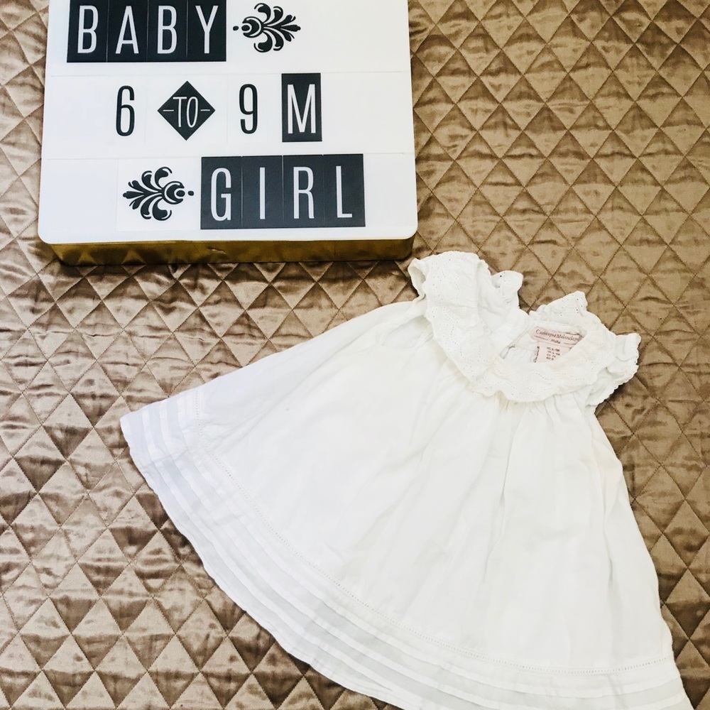 Precious white dress