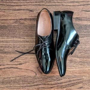Madewell The Jess Oxford in Black 8.5