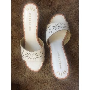 Madden Girl G-Corona Pumps White Paris Size: 8.5