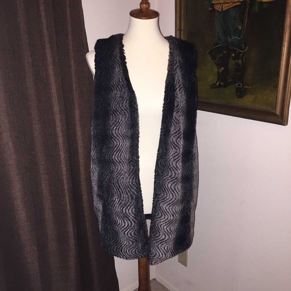 Fuzzy Dégradé Vest