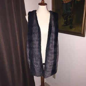 Fuzzy Dégradé Vest