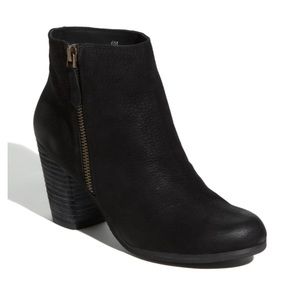 BP Black leather bootie