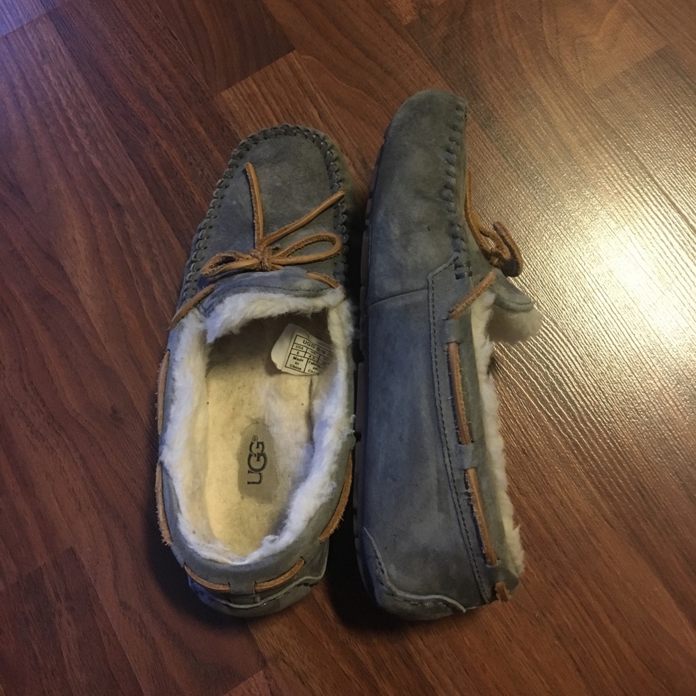Grey Ugg Moccasins