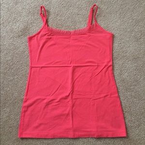 Loft coral came with lace trim