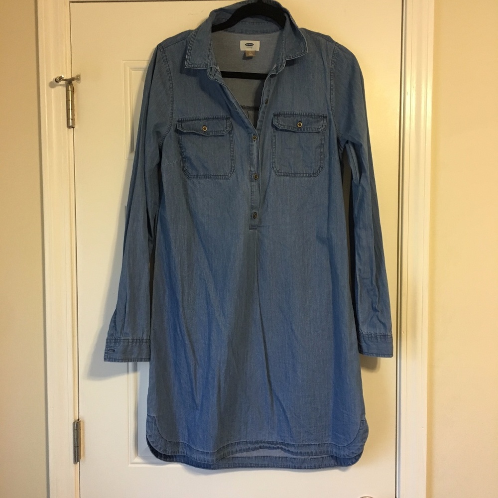 Tall Chambray Dress