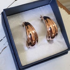BNIB hoop earrings 🎁
