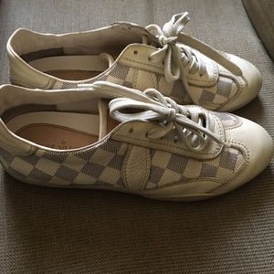 Louis Vuitton Damier Azur Sneakers Size 38