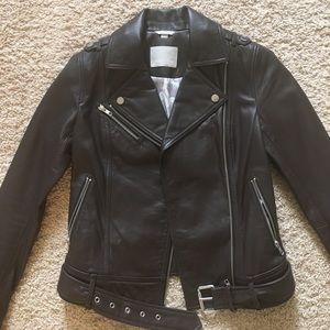 Soia & Kyo  Leather Moto jacket xs