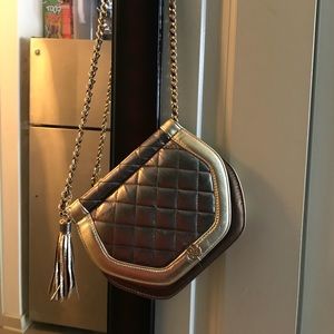 Gold Crossbody Purse