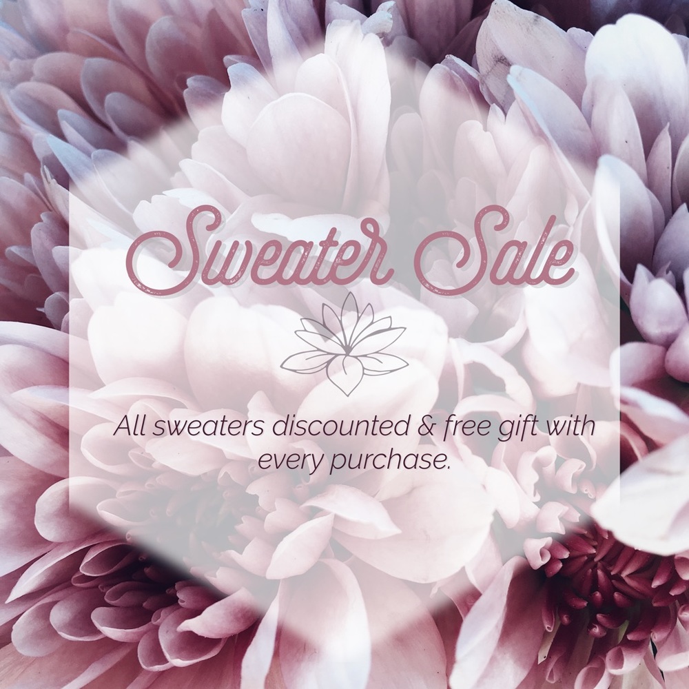 🍂 Sweater sale! Check my closet 🍂