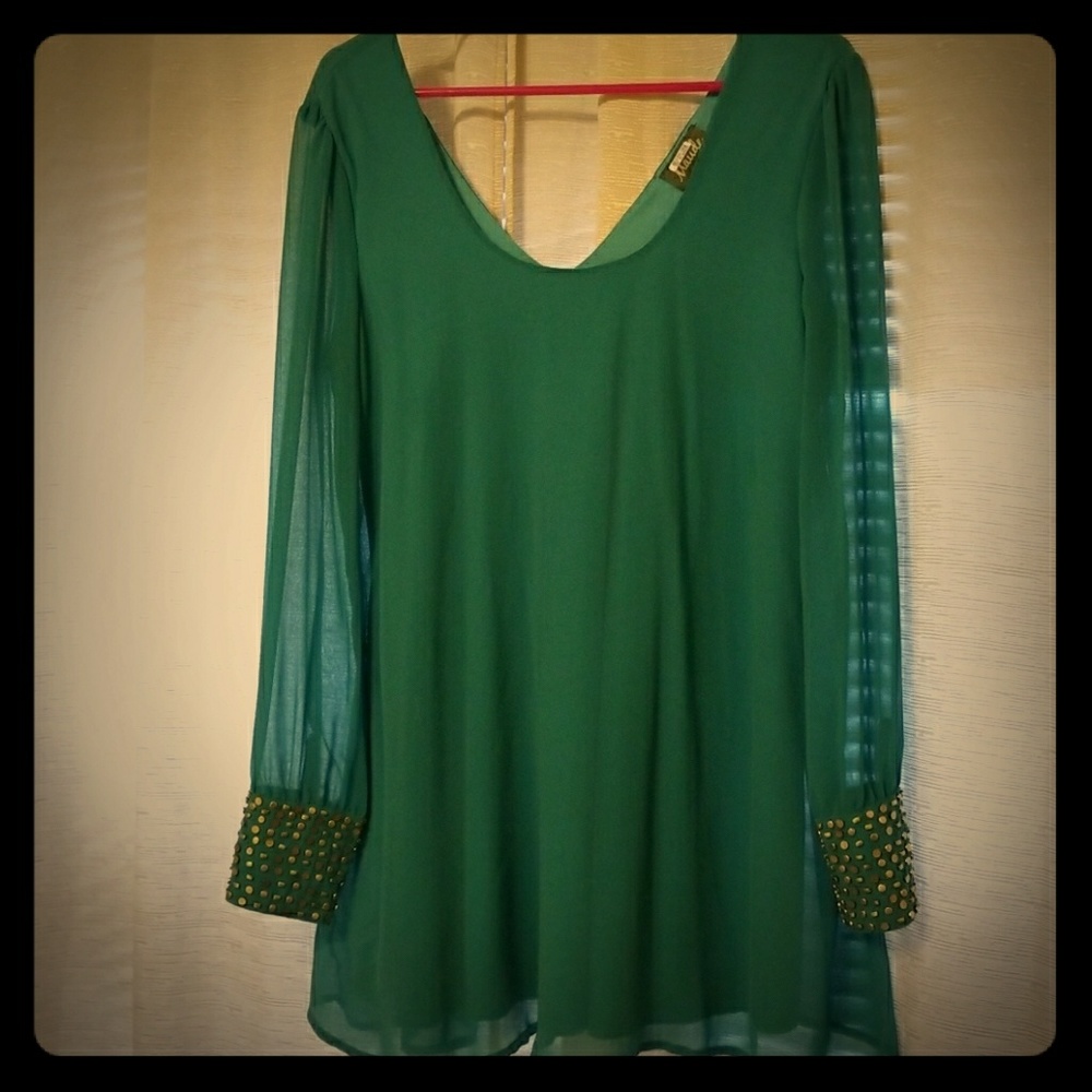 Sea Foam Green Dress