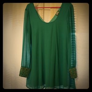 Sea Foam Green Dress