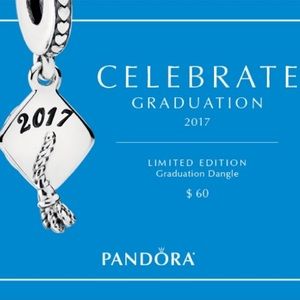 Pandora bracelet charm — 2017 graduation