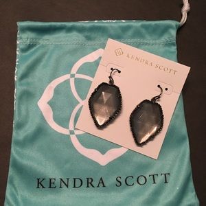 Kendra Scott Corley Earrings - Mirror Rock Crystal