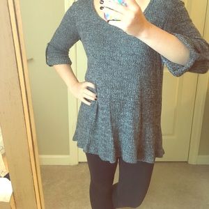 Soft dark grey sweater
