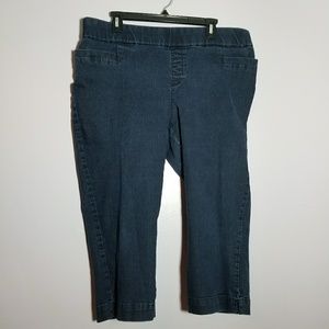 Lee Style Up women's plus size capri denim legging