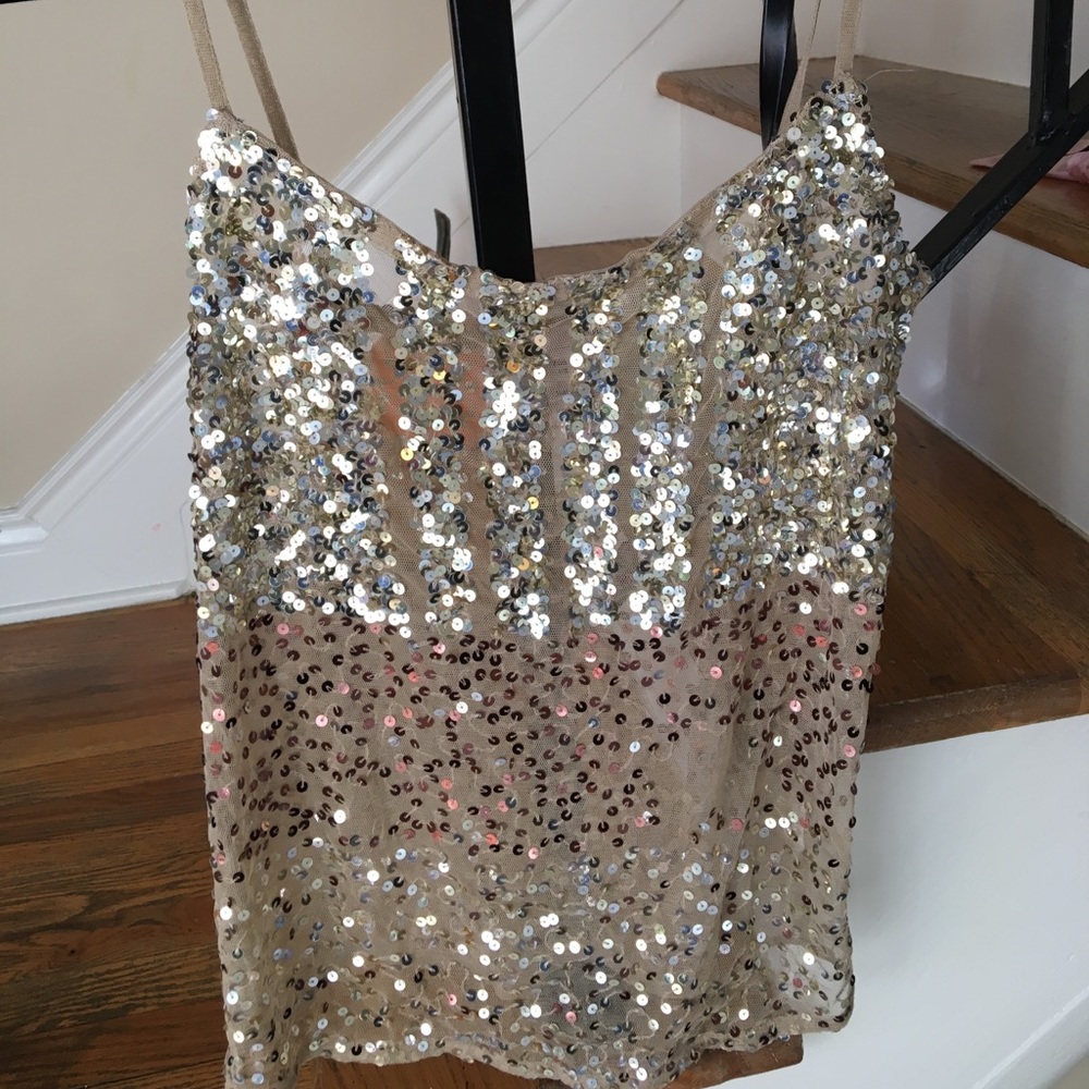 H&M Sequin Top
