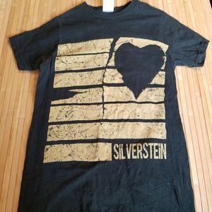 Black Silverstein unisex S tee