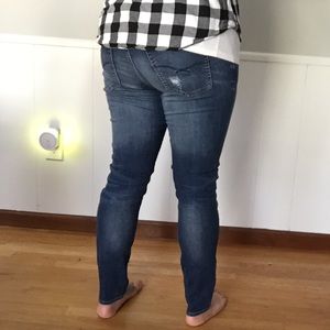 Gap "Always Skinny" ripped distressed skinny jeans