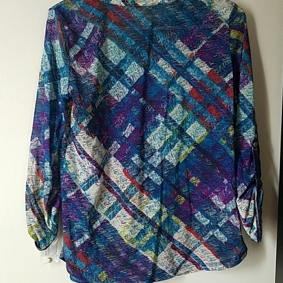 Colorful Blouse - Picture 3 of 4