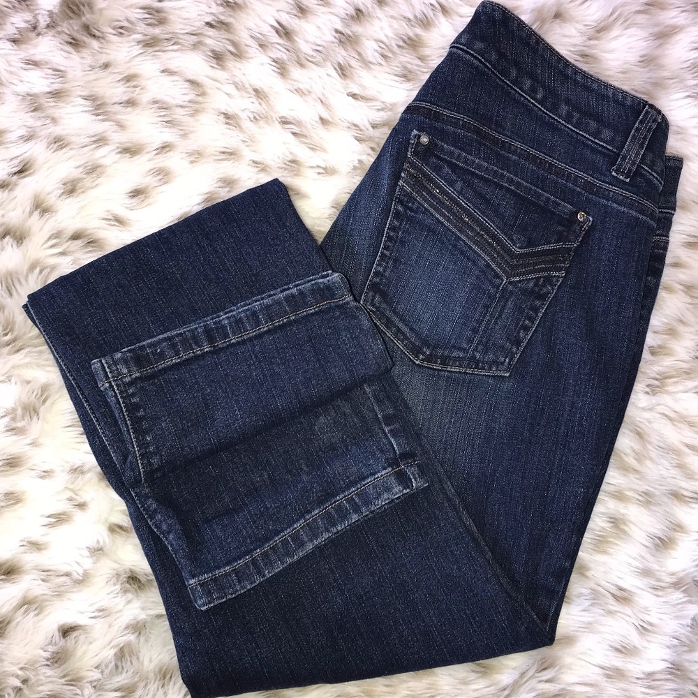 White House Black Market Dark Washed Jeans