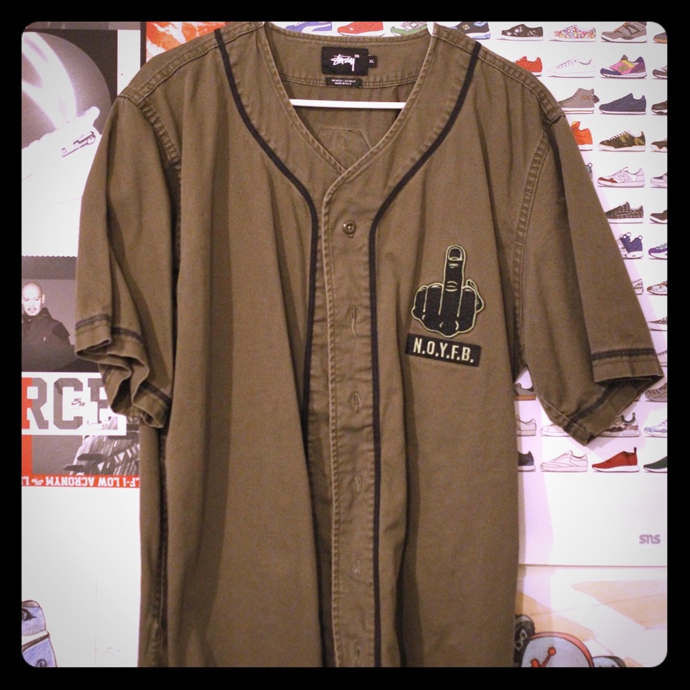 STUSSY X UNION LA: NOYFB BASEBALL JERSEY
