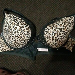 Leopard bra 44D Lane Bryant