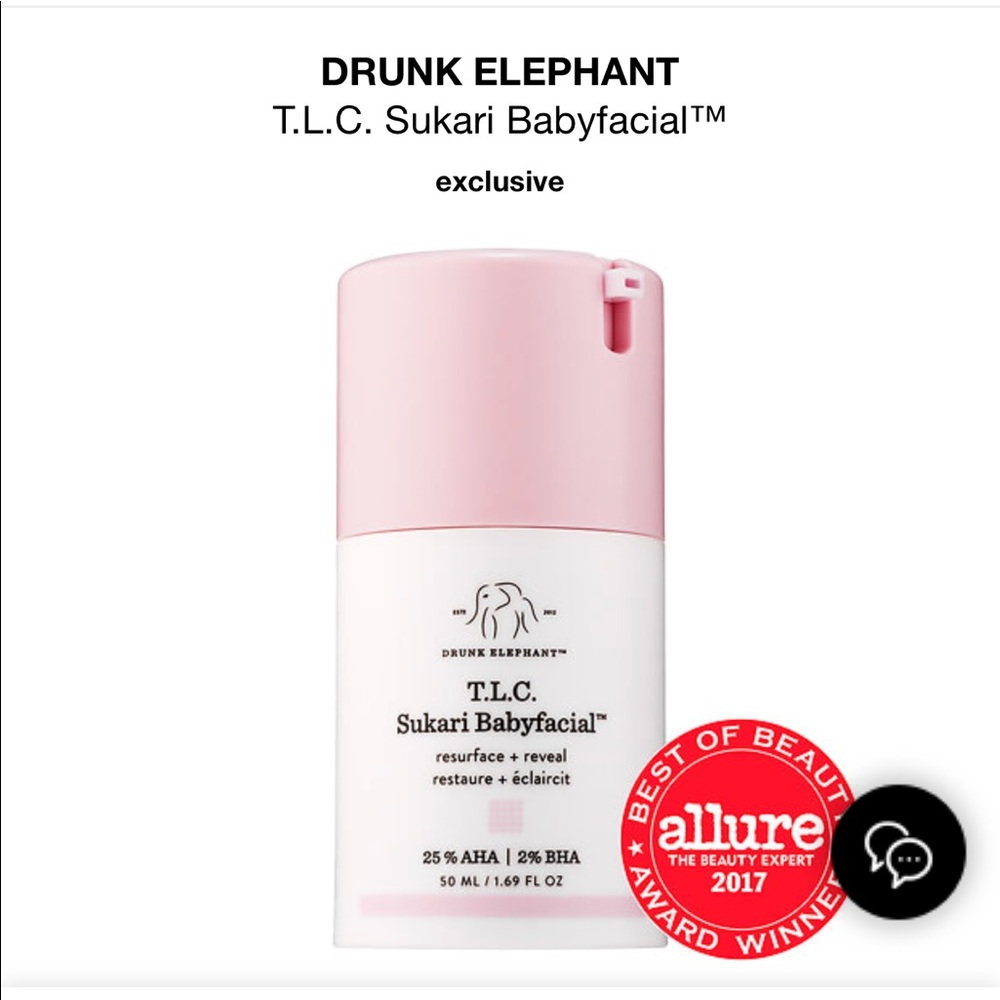 Drunk Elephant Sukari Baby Facial