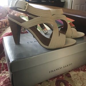 Franco Sarto nude heels