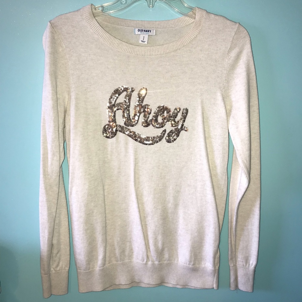 Old navy sequin sweater