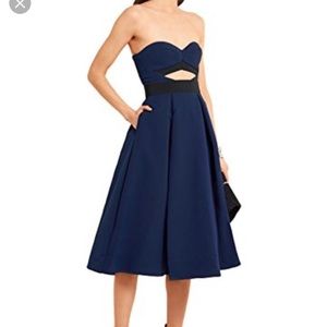 Authentic Self Portrait LuLu cut out dress.