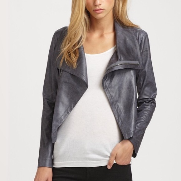 Saks Fifth Avenue Jackets & Blazers - Georgie Kristopher Suede Moto Jacket