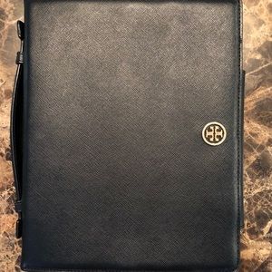 Tory Burch Black Robinson iPad Case