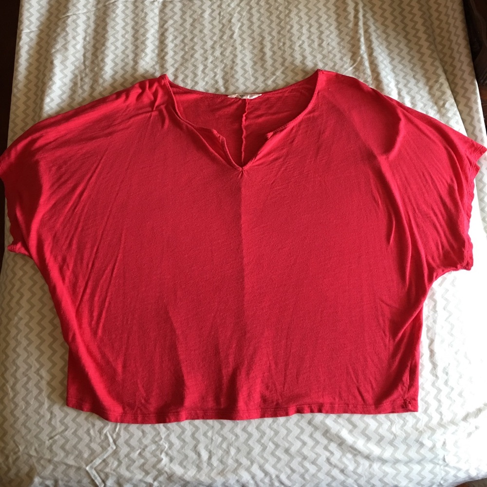 💋Old Navy XL pink bat wing shirt