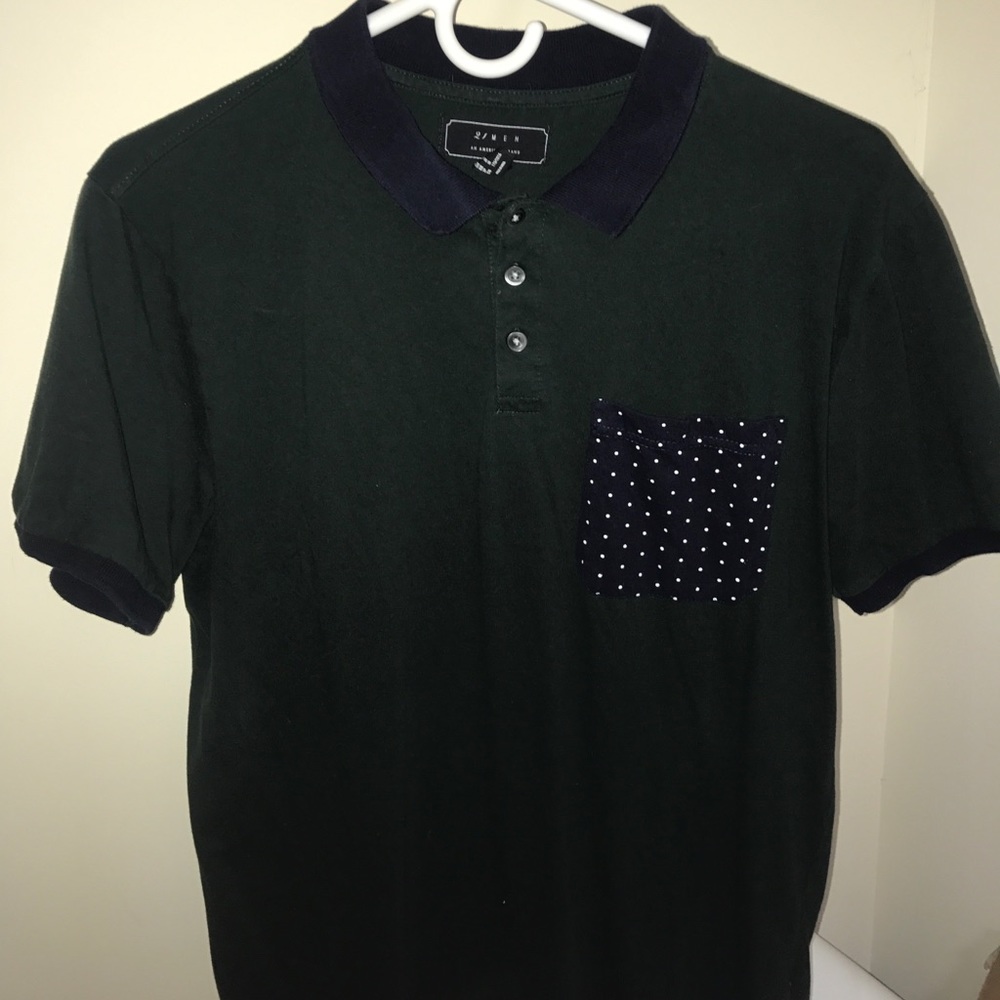 21 Men's polo shirt medium
